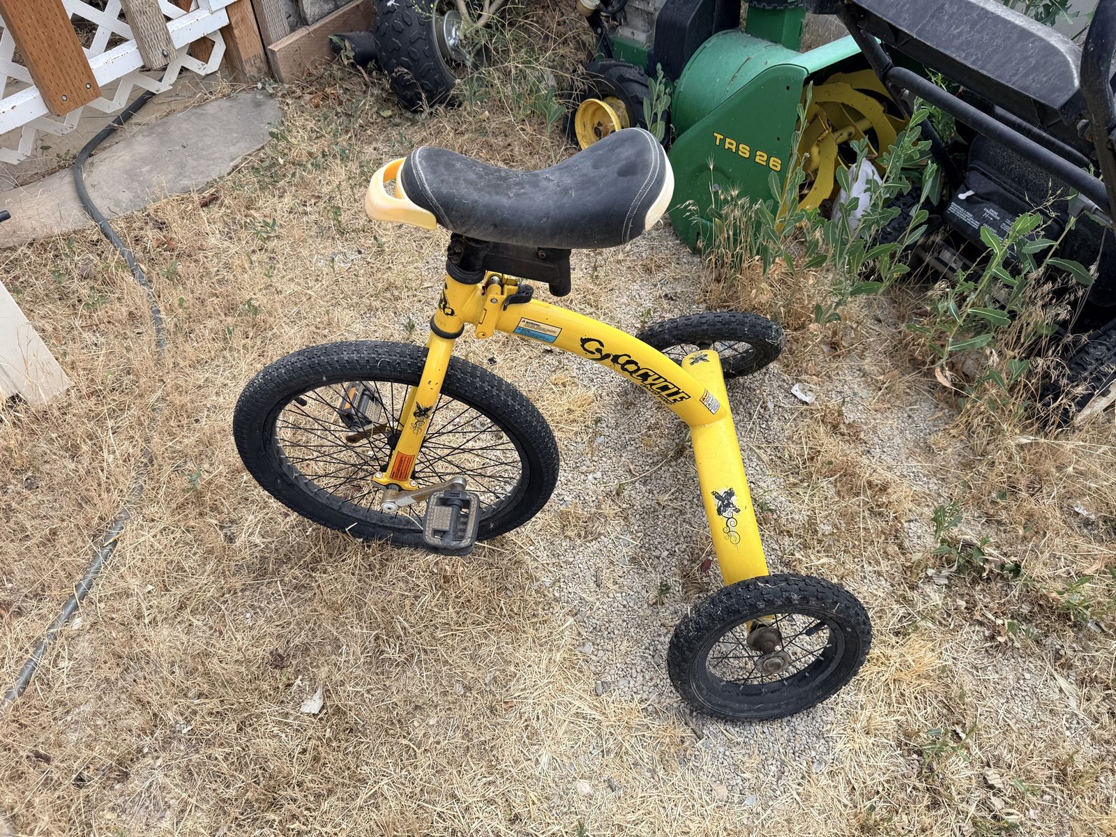 Cyco cycle unicycle style bike