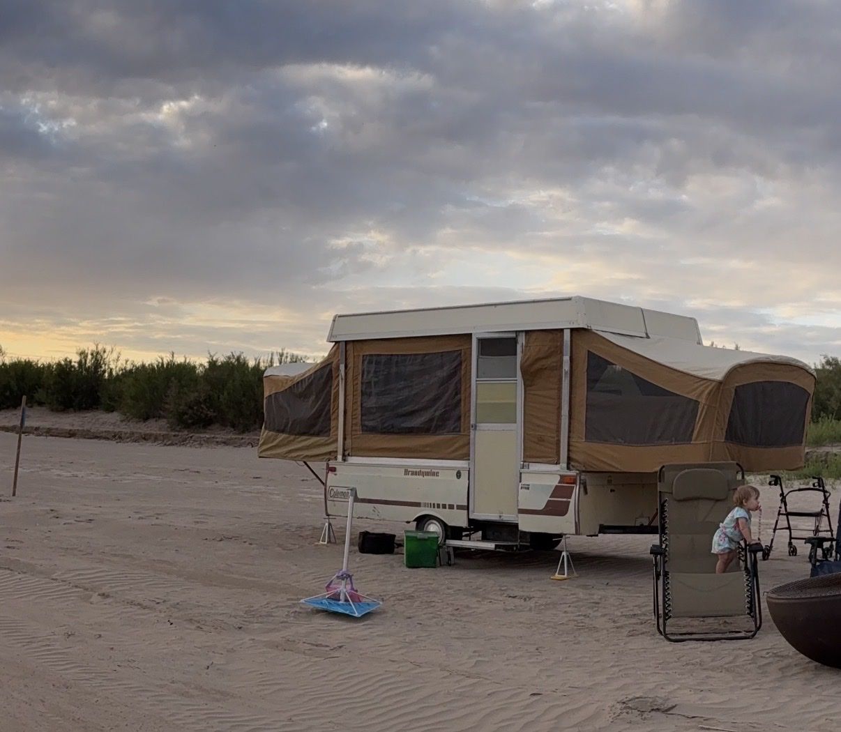 Coleman pop upCamper