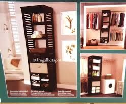 Whalen Closet Organizer Wood Construction 92in -140in L x 17in W x 80in H 962840 #105349