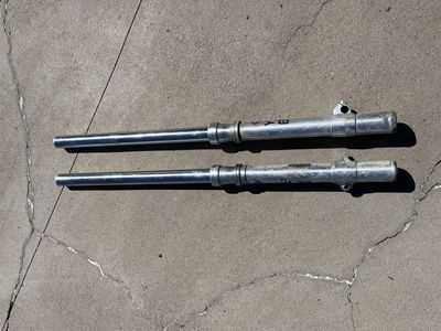 Vintage dirtbike forks