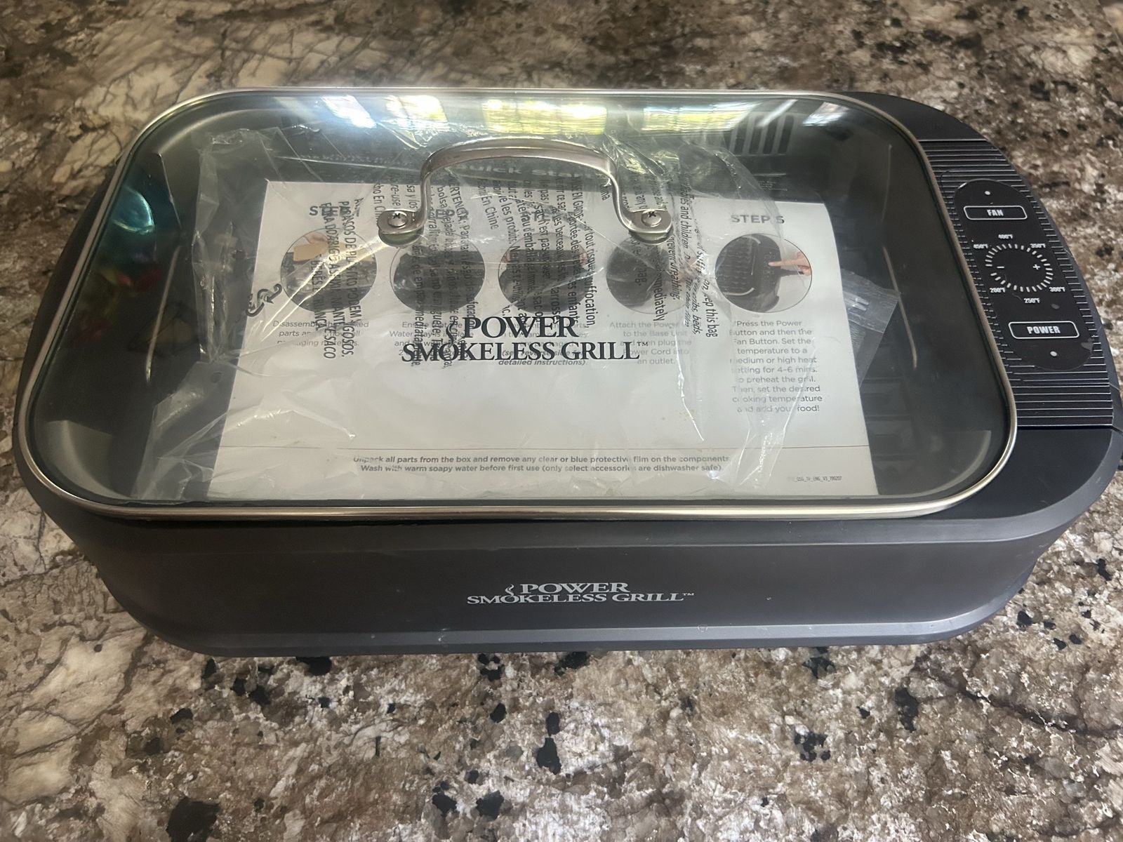 Power Smokeless Grill Indoor Electric Grill