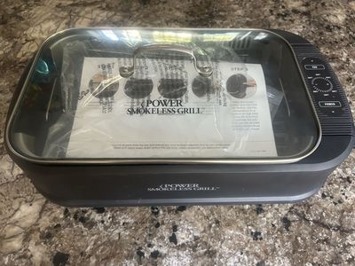 Power Smokeless Grill Indoor Electric Grill