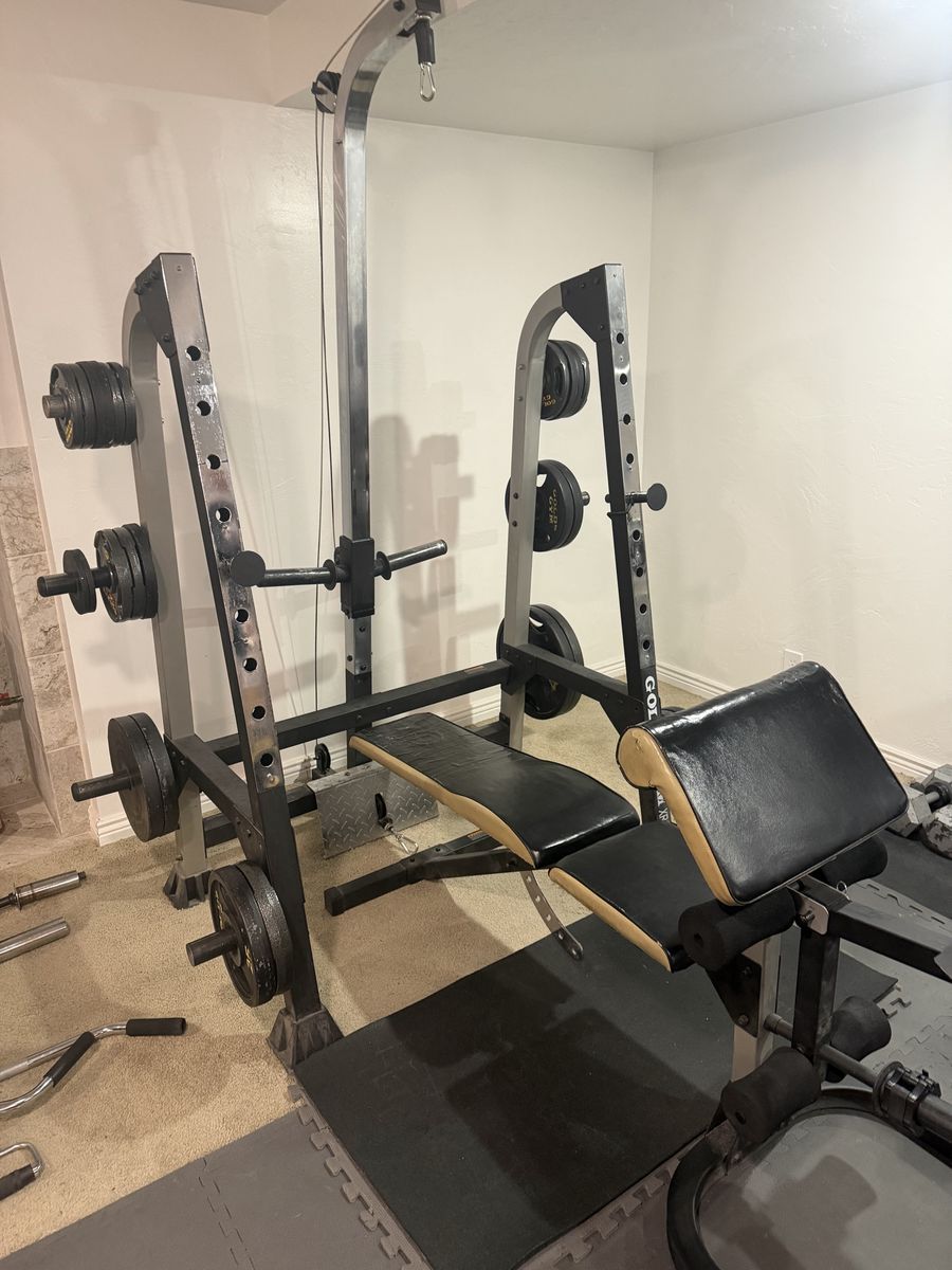 Golfs Gym Xr35 Bench And lat Pull