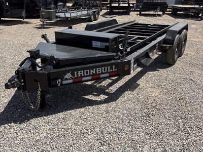 7x16 Iron Bull DBB Roll Off Trailer - 15K GVWR -