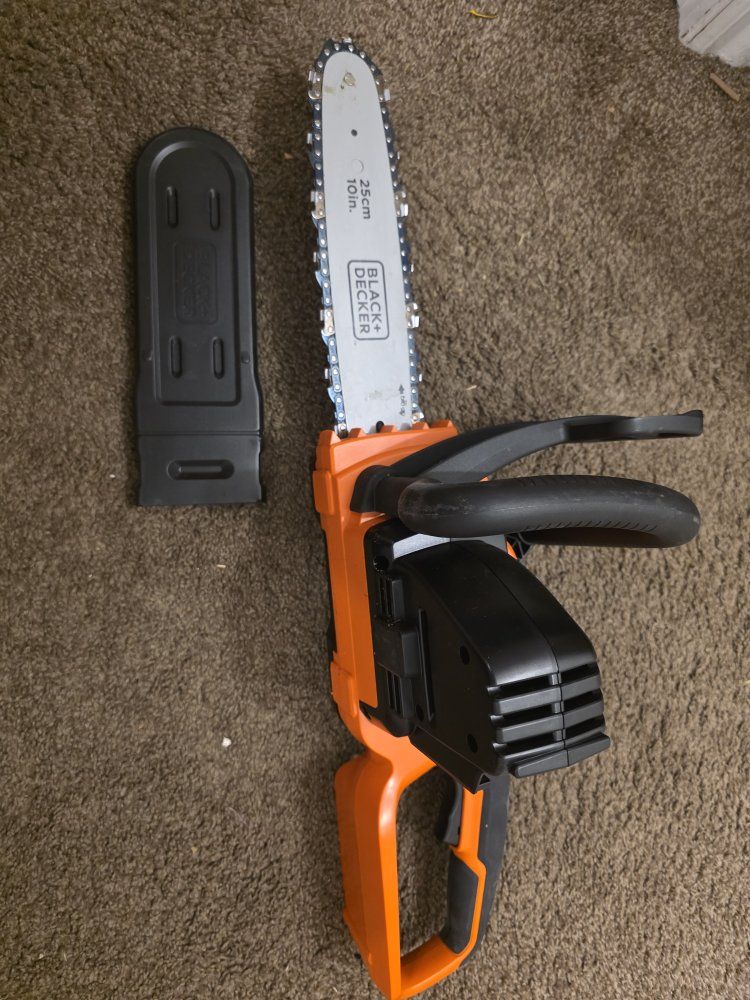 BLACK+DECKER 20V MAX 10 in. Cordless Battery Powered Chainsaw (Bare Tool Only)