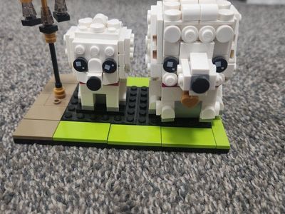 LEGO BrickHeadz Poodle and Puppy Set