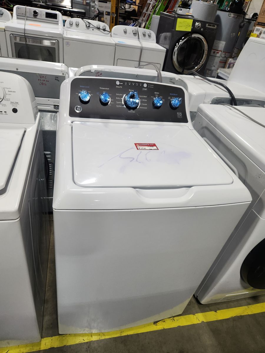 GREAT GE TOPLOAD WASHER! WITH A FULL WARRANTY