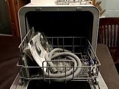 New - Farberware 21 in. Front Control Portable Countertop Dishwasher in White $180 OBO