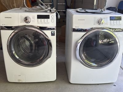 Gas Samsung Dyer and Samsung washer
