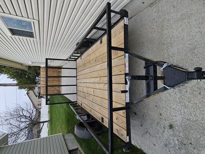 BIG TEX 35SA 12ft SINGLE AXLE UTILITY TRAILER