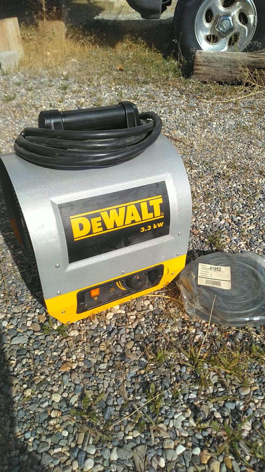 DeWalt heater