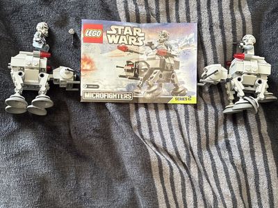 LEGO Star Wars 75075 AT-AT Microfighter Series 2 with Snowtrooper Minifigure - 2 sets of it
