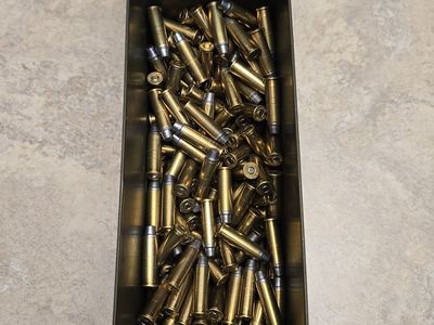 38 Special - 500 rounds - 158 Grain Lead Semi-Wadcutter reloads w/ ammo can