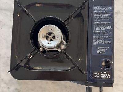 Brand New/Never Used Portable Butane Gas Stove – Thunder Range w/ Case