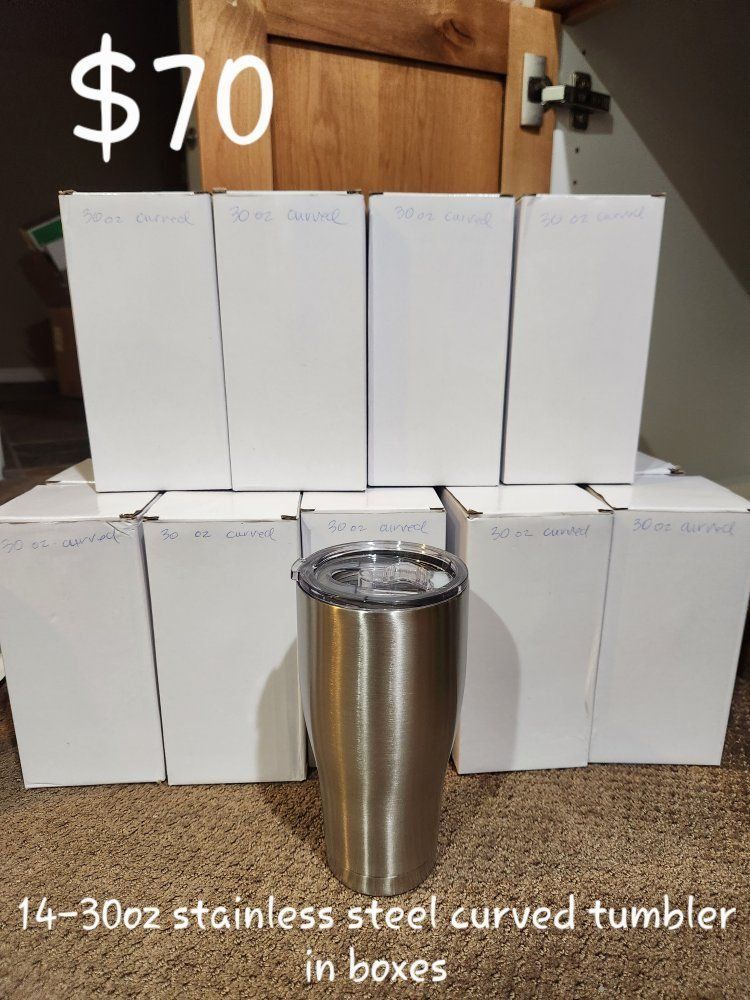 Hogg Stainless Steel Tumblers Assorted Sizes Styles in Boxes