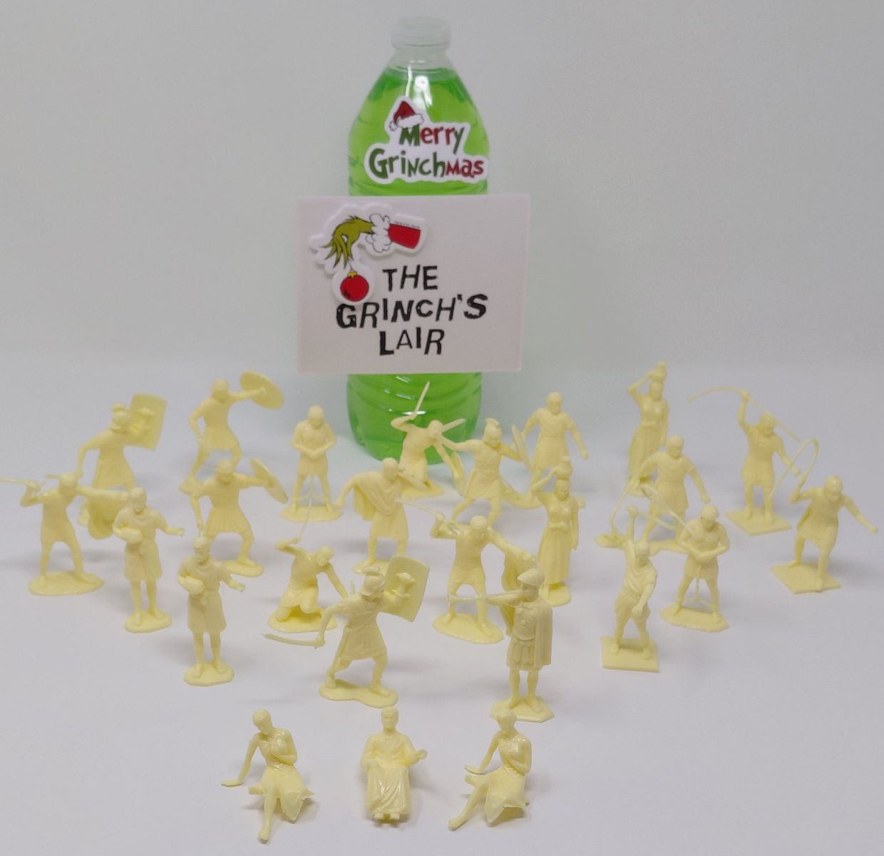 Vintage 1960 Marx 54mm Ben Hur Figures Playset