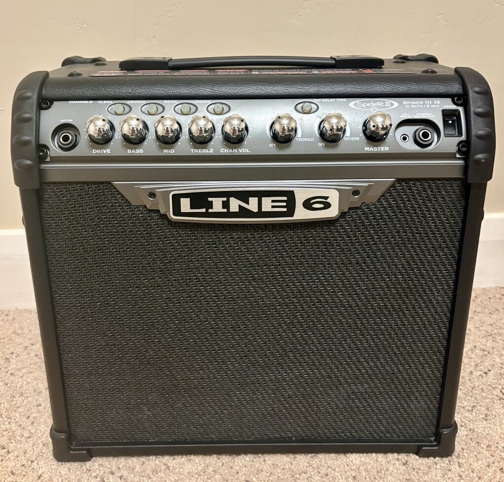 Line 6 Spider III Guitar Amp 15 Watt
