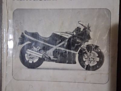 Kawasaki GPZ500R GPZ600R Motorcycle Service Manual - OEM Repair Guide