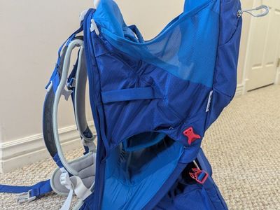 Osprey Poco LT Child Carrier Backpack - Royal Blue, Lightweight & Ventilated