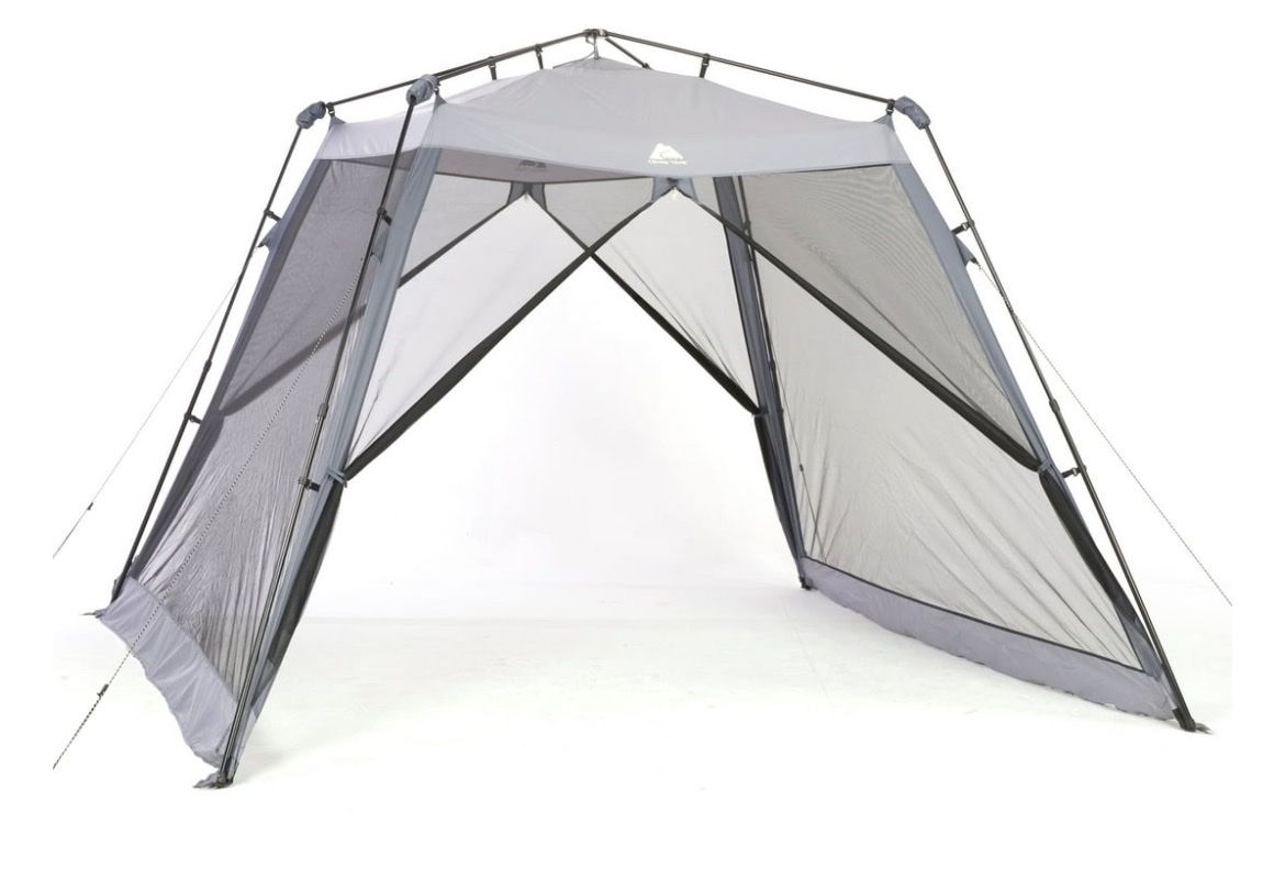 Ozark Trail Instant Screen House Canopy Shelter - 10' x 10' Outdoor Camping Tent