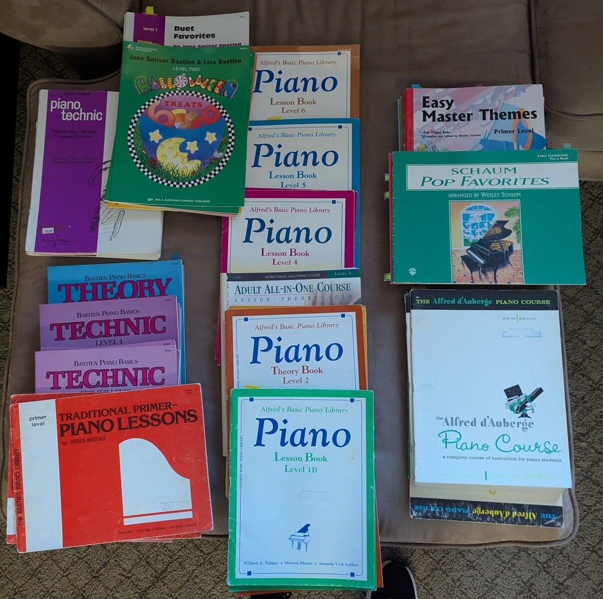 Piano Music Theory Books, etc.