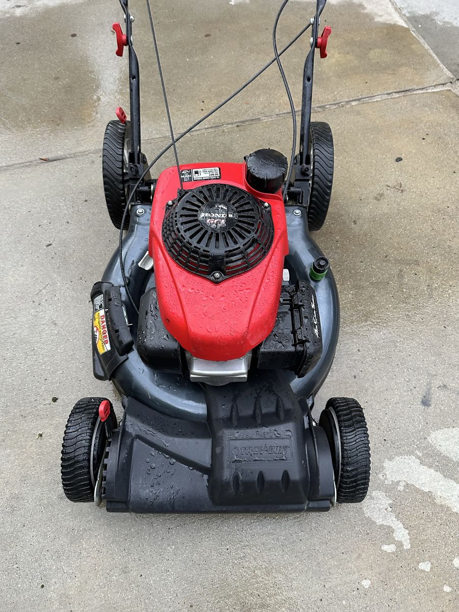 Honda-Powered Troy-Bilt Self-Propelled Lawn Mower