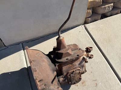 Chevrolet truck bell housing and SM 420