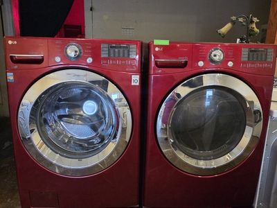LG WASHER AND ELECTRIC DRYER