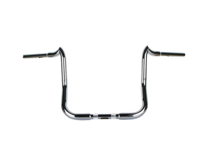 18" Meathook Ape Hanger Handlebars for Baggers, Cruisers & Touring bikes w/ 1in Bars