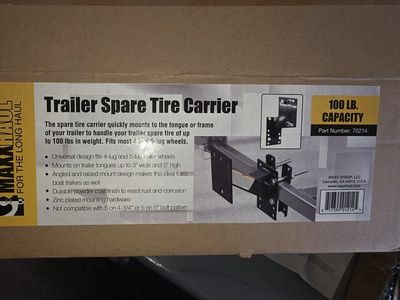 Maxxhaul spare tire carrier