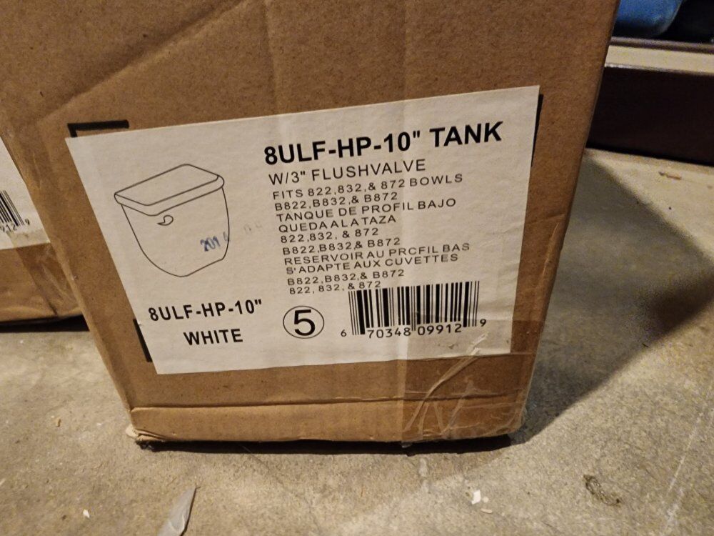 Western Pottery Toilet Tank