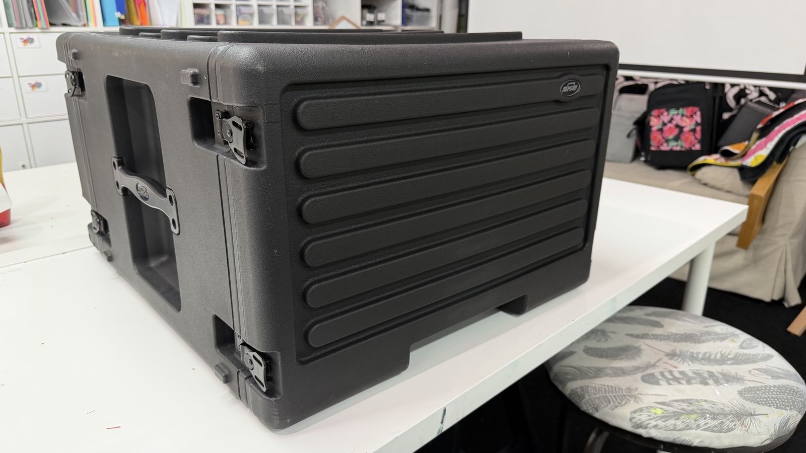 SKB 6U Rolling Rack Case