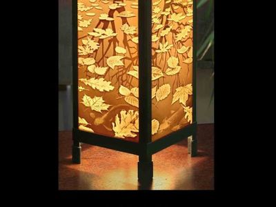 Porcelain Lithophane Lamp