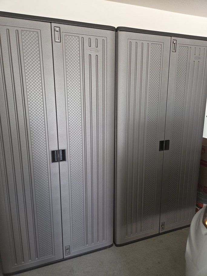 Suncast Tall Storage Cabinet for Garage