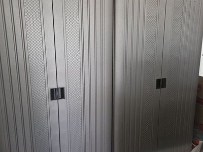 Suncast Tall Storage Cabinet for Garage
