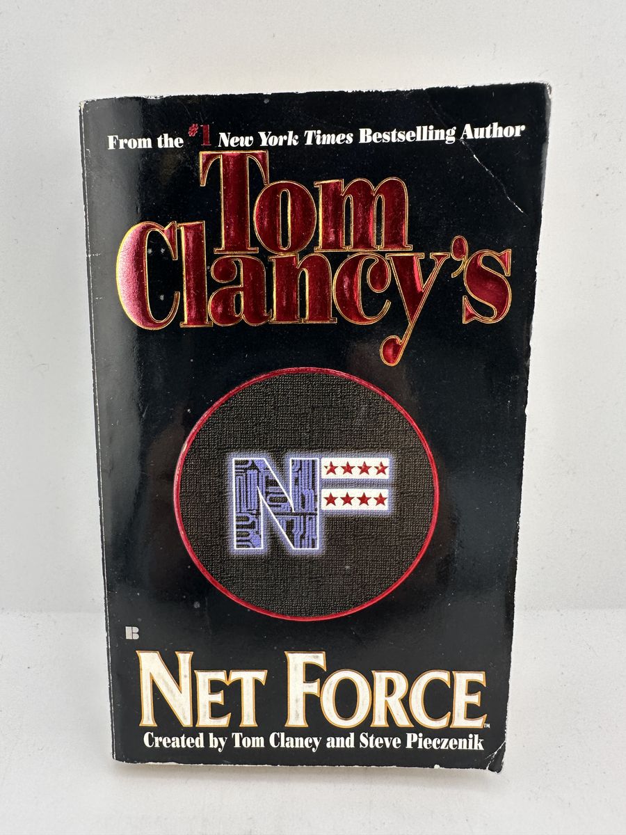 Tom Clancy’s Net Force Paperback 1999 Berkeley Tech Thriller FBI Cyber Terrorism
