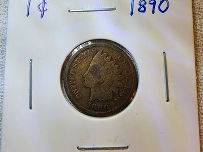 1890 US 1 Indian Cent