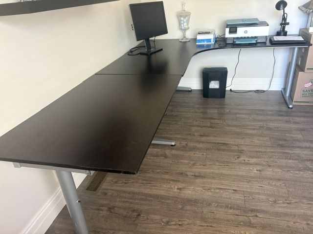 Large IKEA office desk