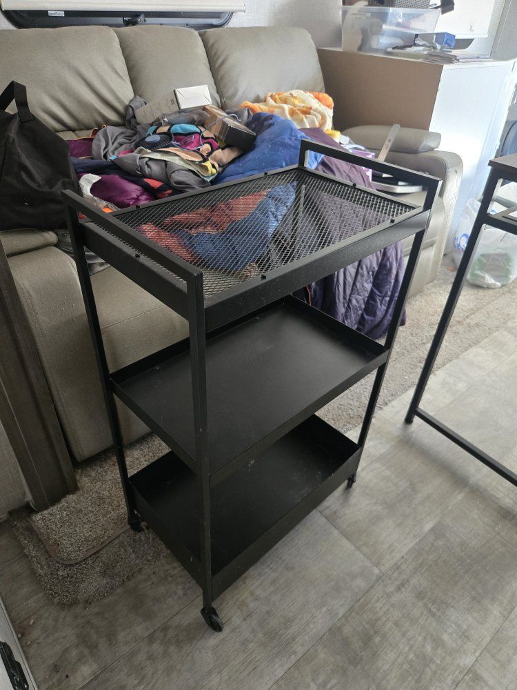 ikea rolling coffee cart