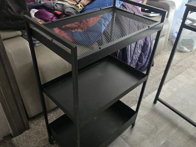 ikea rolling coffee cart