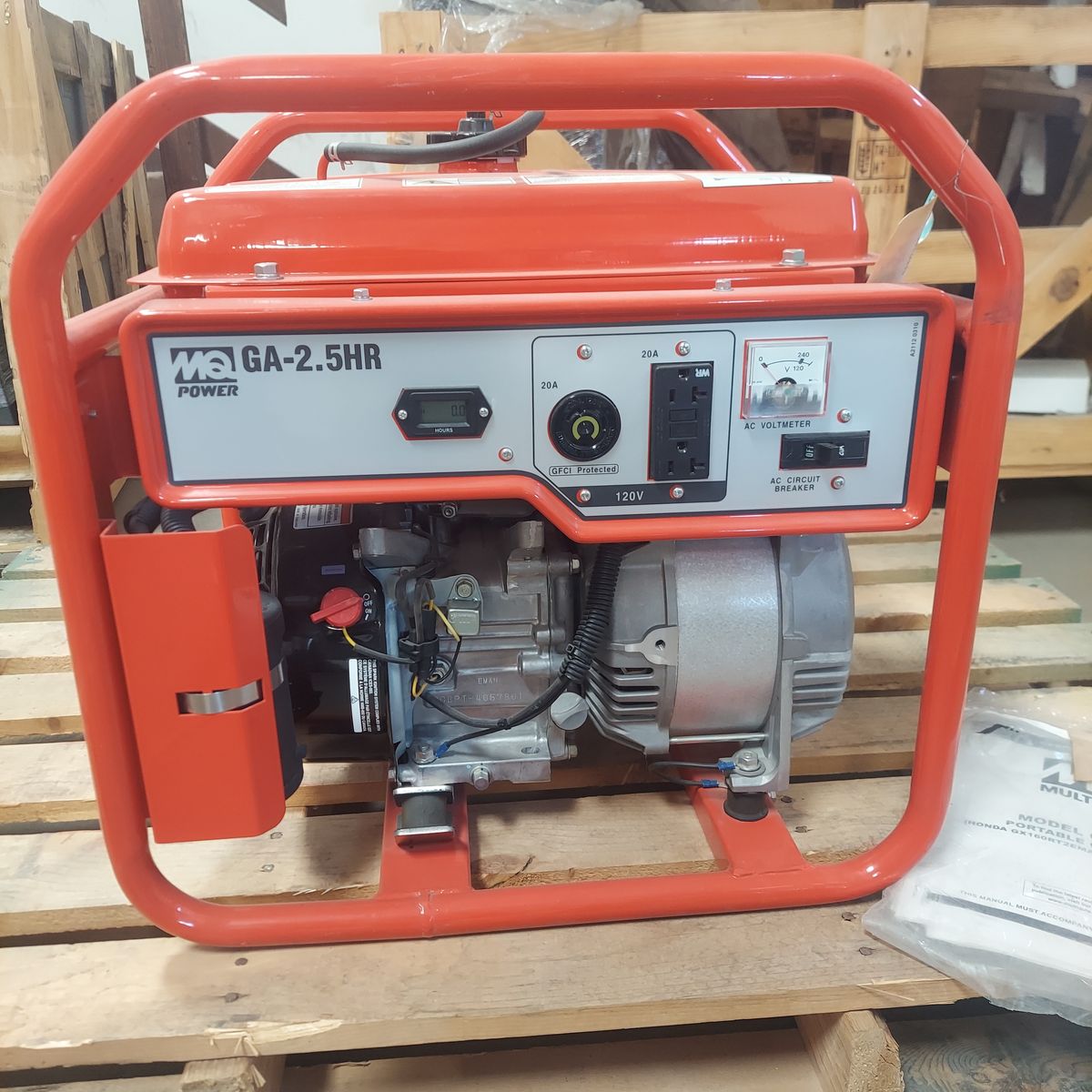 MULTIQUIP GA-2.5HR PORTABLE GENERATOR
