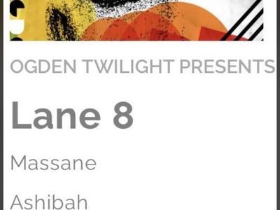 Lane 8 Twilight Concert 3 GA E TICKETS