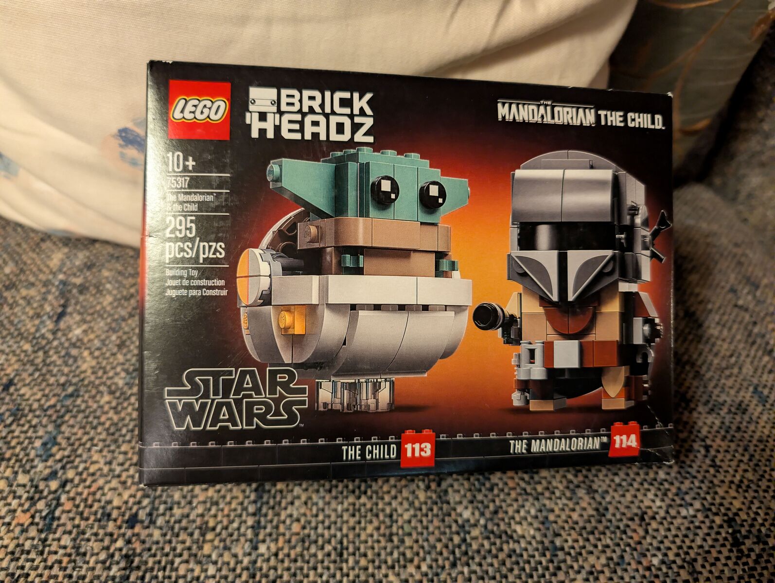 LEGO BrickHeadz Star Wars The Mandalorian & The Child 75317 - New Factory Sealed