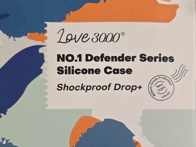LOVE 3000 NO.1 Defender Silicone Case for iPhone 14 Pro 6.1" Red