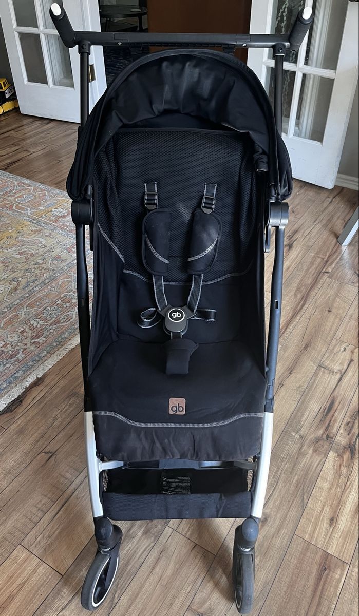 GB Pockit+ All-City Travel Stroller - Velvet Black, Ultra-Compact & Lightweight