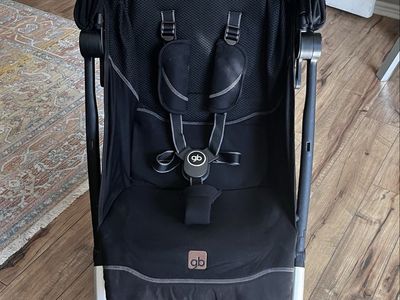 GB Pockit+ All-City Travel Stroller - Velvet Black, Ultra-Compact & Lightweight