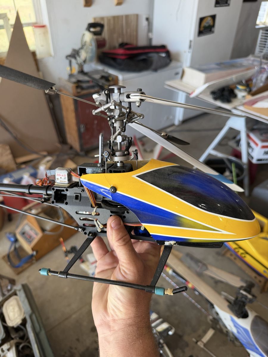 E-razor 450 helicopter