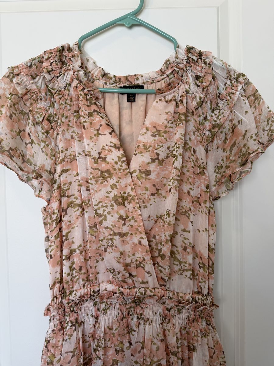ANTHROPOLOGIE Floral Gown