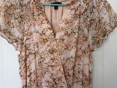 ANTHROPOLOGIE Floral Gown