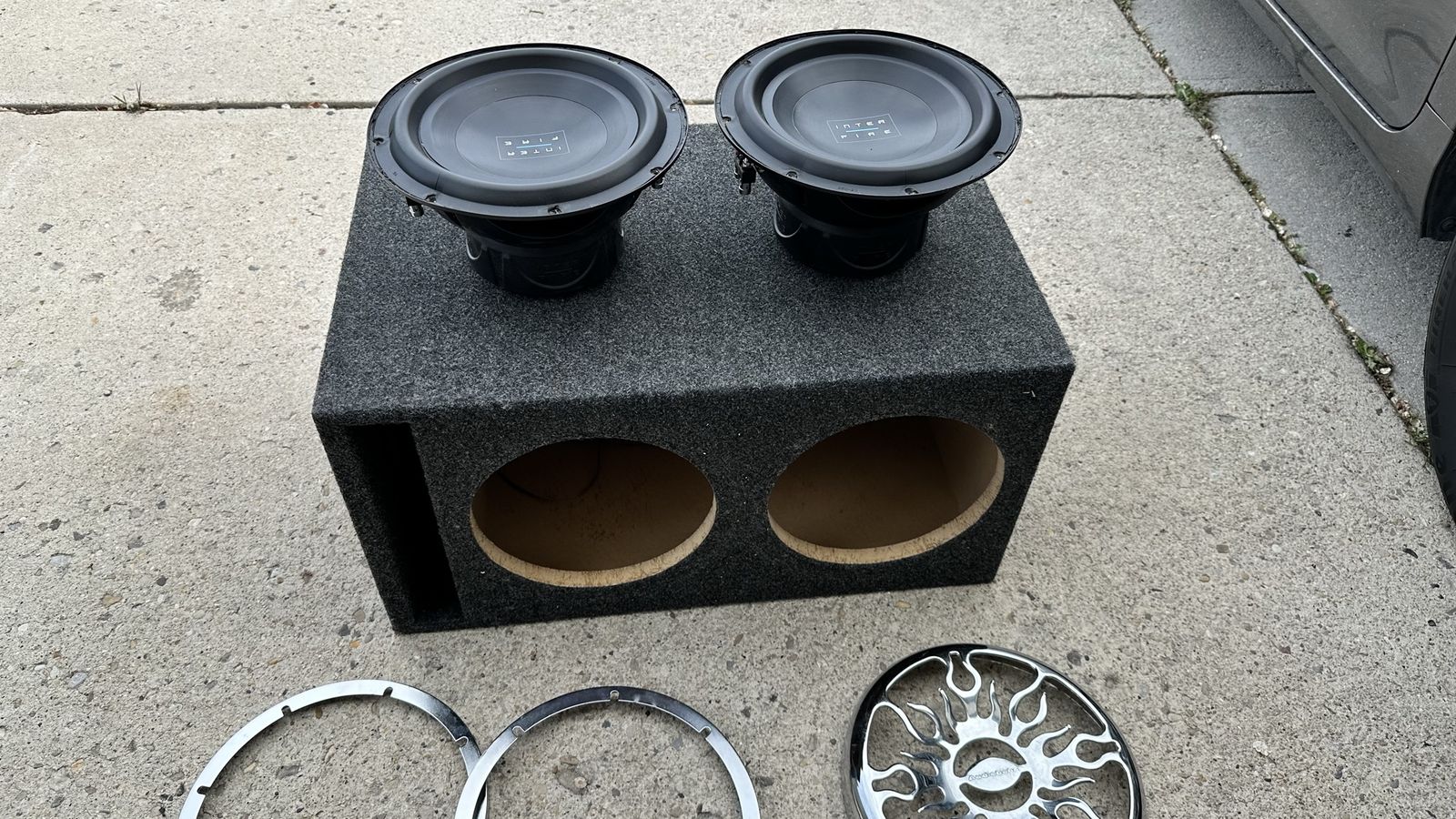 10” Interfire Subwoofers With Ported Enclosure